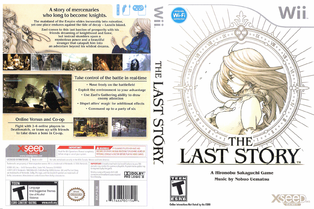 the last story wii iso undubbed